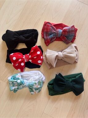 Baby Bow Headbands - Multicolor Pack